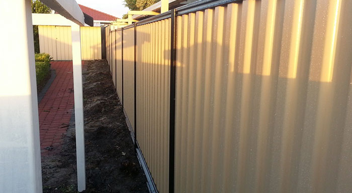 Colorbond fencing and gates